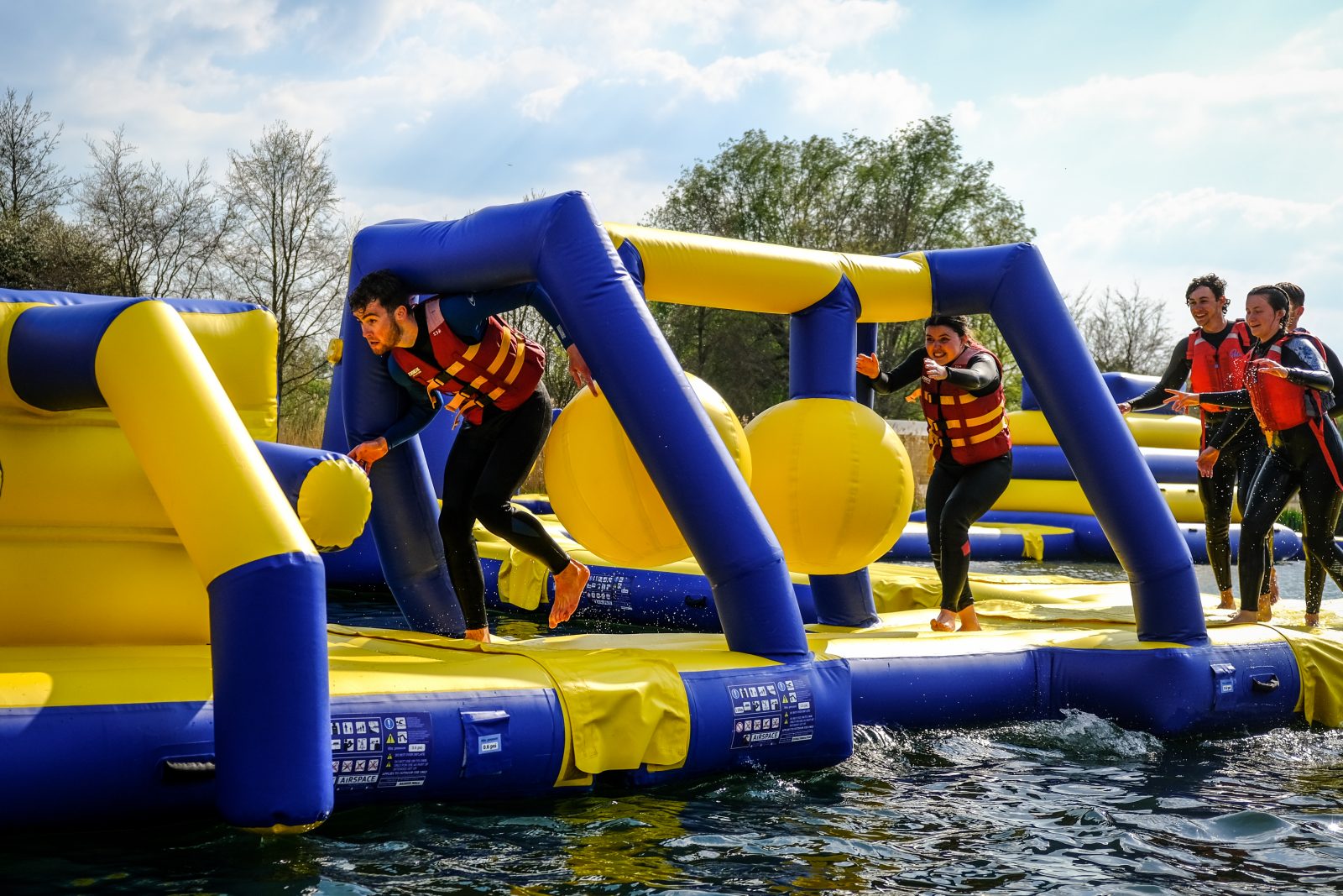 Cardiff Bay Aqua Park, Inflatable Water Park South Wales