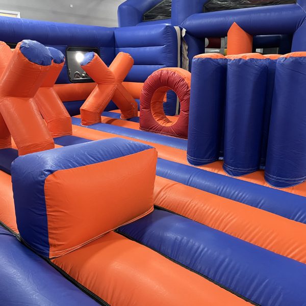 Noughts and crosses inflatables at Adventure Planet in Glasgow