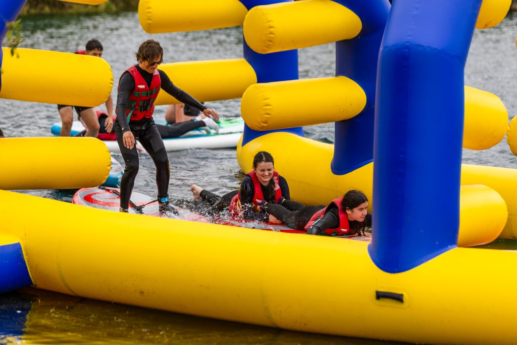Airspace solutions paddleboard course at Boxt Park