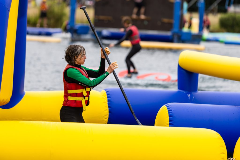 Airspace solutions paddleboard course at Boxt Park