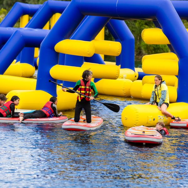 Airspace solutions paddleboard course at Boxt Park